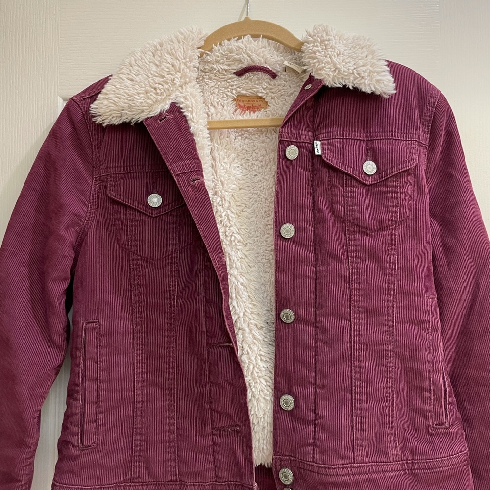 Vintage Levi’s Corduroy Sherpa Trucker Jacket